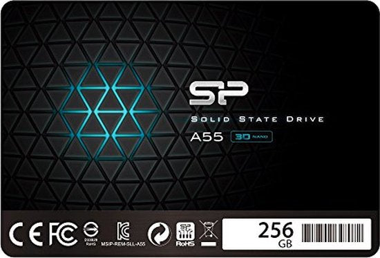 Silicon Power SSD - Ace A55 - 256 GB - 2,5 inch - SATA III - 3D NAND