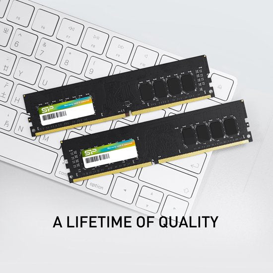 Silicon Power desktopgeheugen - DDR4 UDIMM - 8 GB - 2666 MHz - CL19 - SP008GBLFU266X02