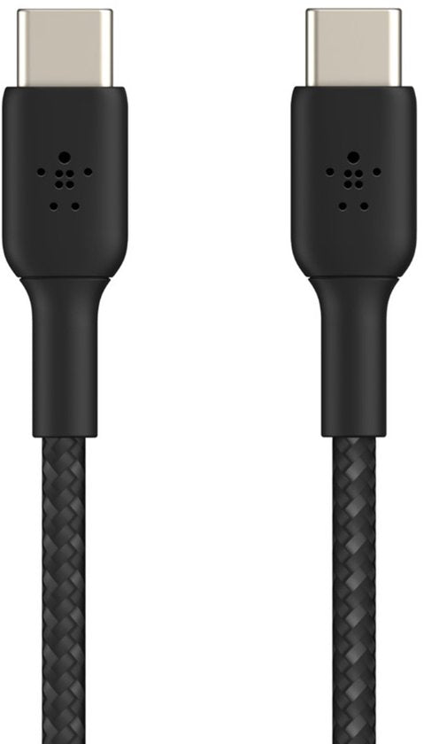 Belkin USB-C to USB-C Cable - Braided 1 Meter - Black