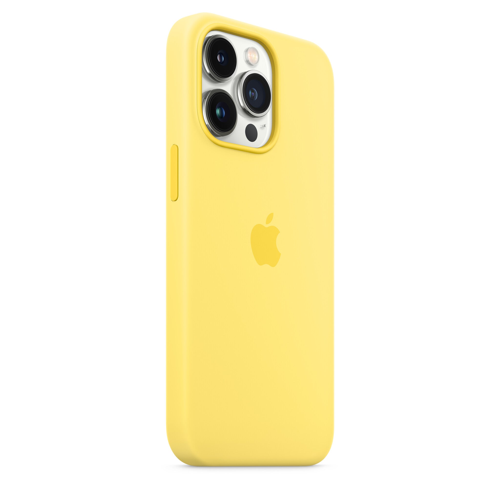 Apple iPhone 13 Pro Silicone Case met MagSafe - Lemon Zest