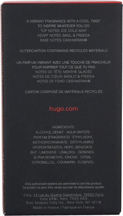 Hugo Boss Just Different eau de toilette - herenparfum - 75 ml