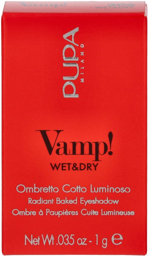 Pupa Milano Vamp! Eyeshadow - Wet & Dry 306 Bon-Ton Blue - 1 g