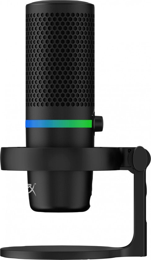 HyperX DuoCast condensator microfoon - RGB USB - PC PS4 PS5 MAC - Zwart