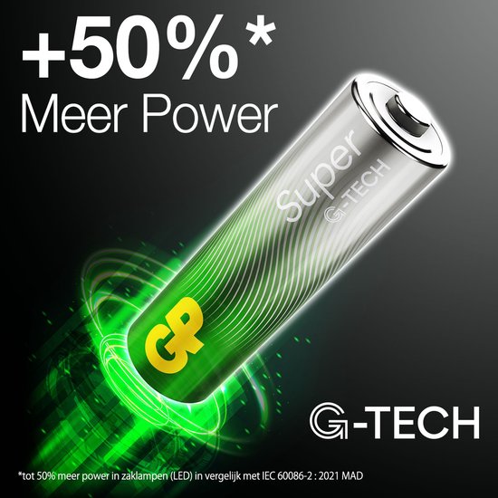 GP Super batterijen - AA alkaline - 40 stuks