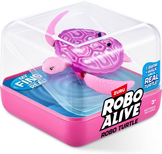 Robo Turtle zwemmende robotschildpad - 1 stuk