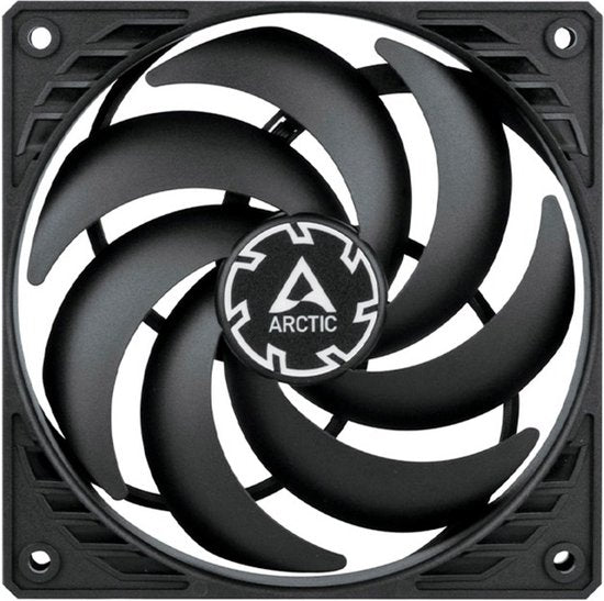 Arctic P12 Slim PWM PST ventilator - 120 mm FDB 4-pin - 300-2100 rpm 0 dB modus - Zwart
