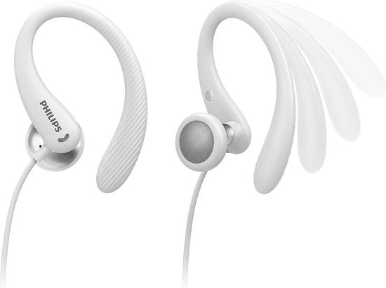 Philips TAA1105 sport oordopjes - in-ear met microfoon - Wit