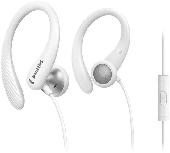Philips TAA1105 sport oordopjes - in-ear met microfoon - Wit