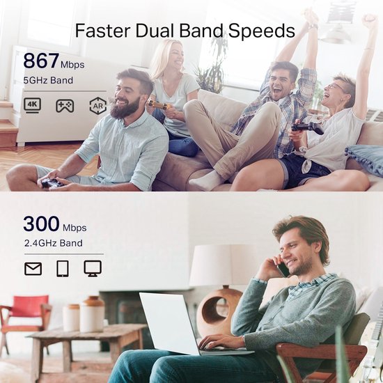 TP-Link RE330 WiFi repeater - AC1200