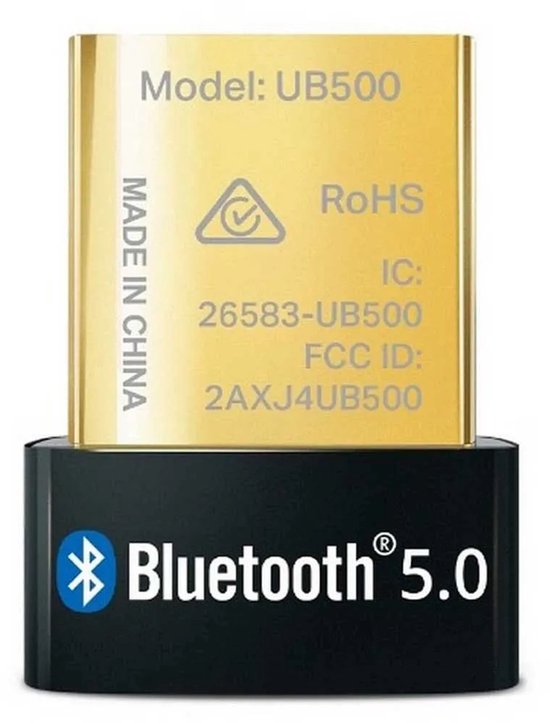 TP-Link UB500 USB-adapter - Bluetooth 5.0 nano - Zwart