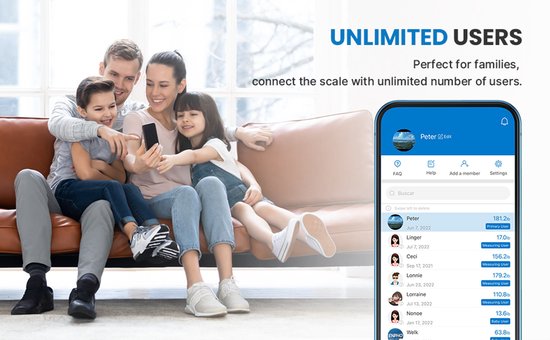 Renpho Elis 1 slimme weegschaal - bluetooth - 13 lichaamsmetingen - app