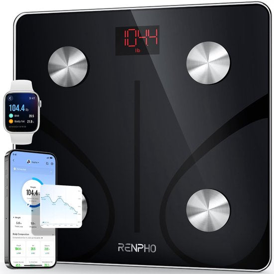 Renpho Elis 1 slimme weegschaal - bluetooth - 13 lichaamsmetingen - app