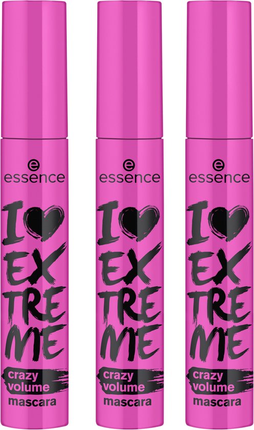 Essence I Love Extreme mascara - crazy volume - 12 ml - Black