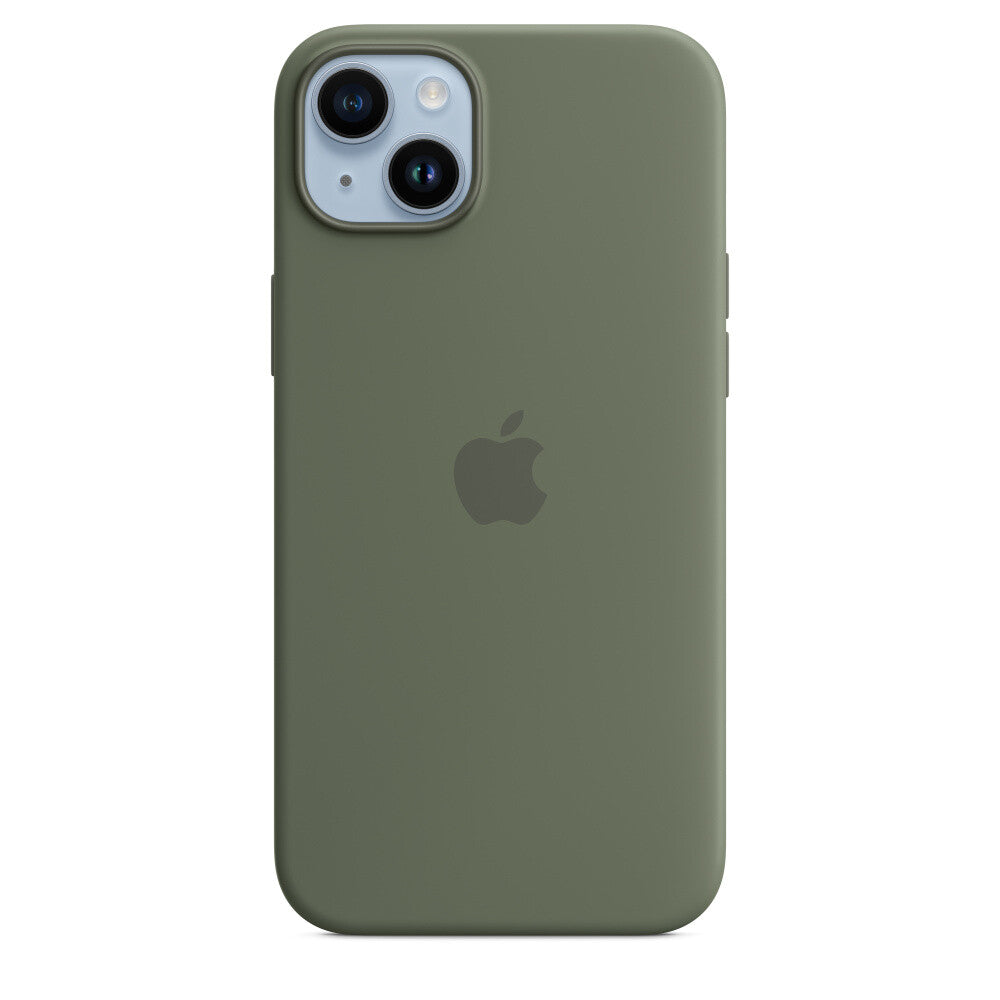 Apple iPhone 14 Plus Silicone Case met MagSafe - Groen