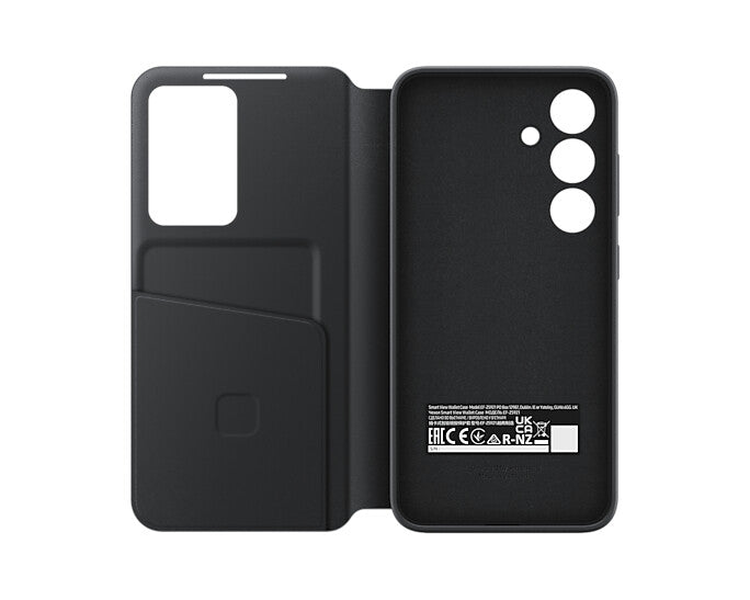 Samsung Smart View Wallet Case voor Samsung Galaxy S24 - Zwart