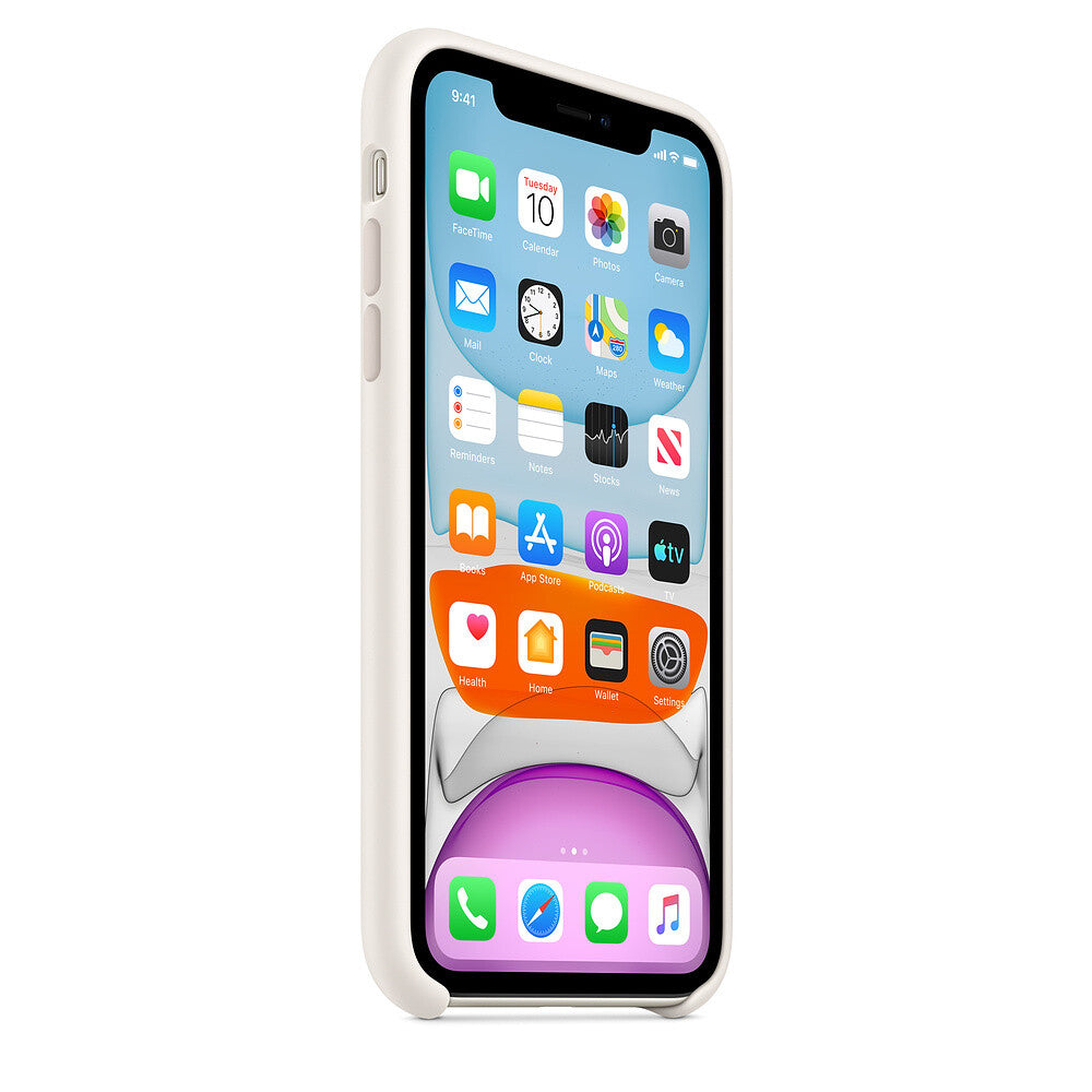 Apple iPhone 11 Silicone Case - Wit