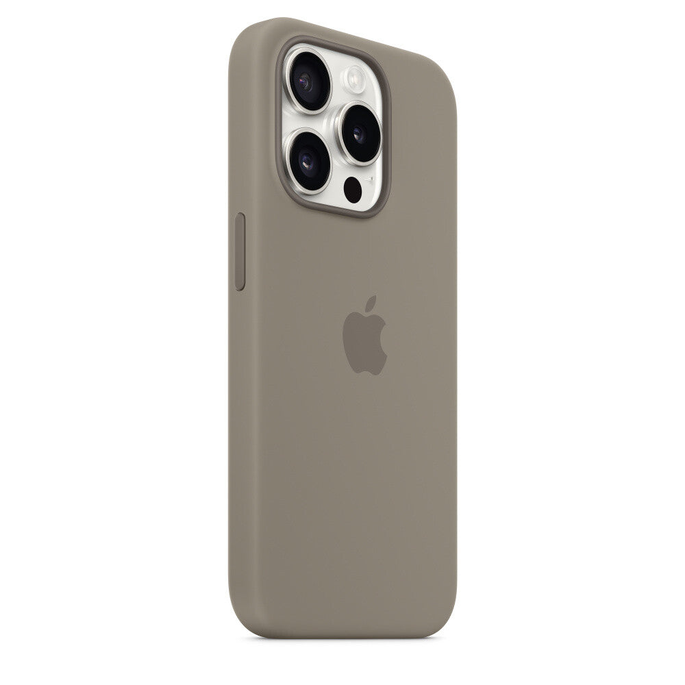 Apple iPhone 15 Pro Silicone Case met MagSafe - Klei