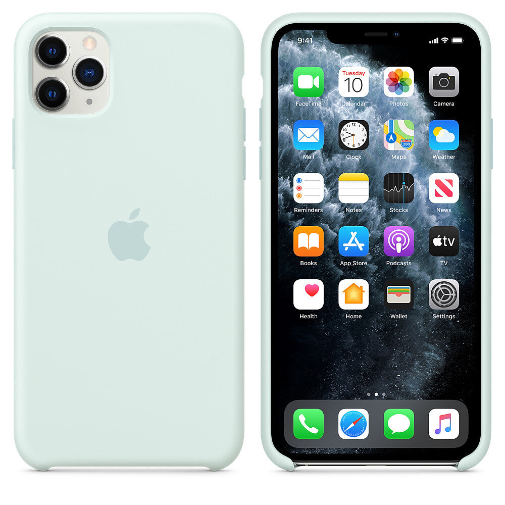 Apple iPhone 11 Pro Max Silicone Case  - Zeeschuim