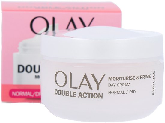 Olay Double Action dagcrème en primer - hydraterend - 50 ml