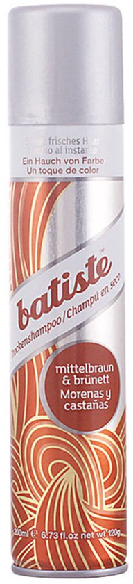 Batiste droogshampoo - Hint of Colour Medium Brunette - 200 ml