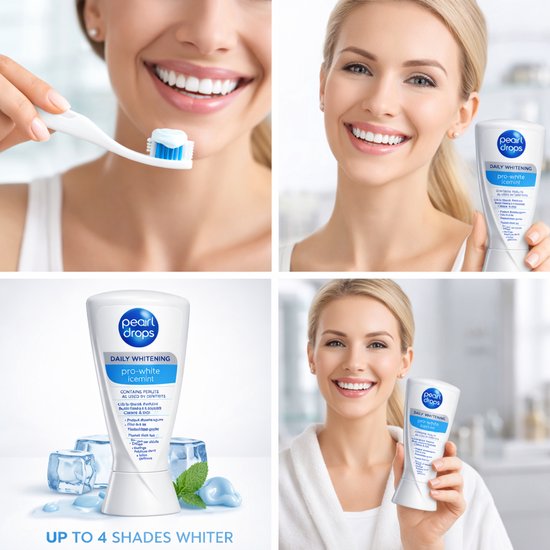 Pearl Drops tandpasta - Advanced Whitening - 50 ml