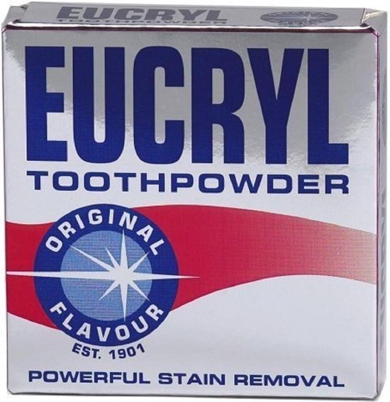 Eucryl tandreinigingspoeder - original - 50 gram