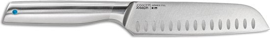 Joseph Joseph Elevate Steel messen set van 5 - bamboe ladehouder - RVS - Bruin
