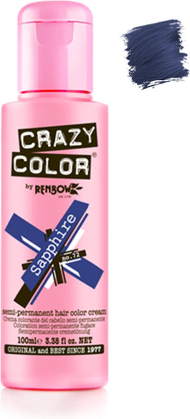 Crazy Color haarverf - Sapphire - 100 ml