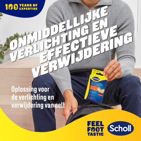 Scholl callus plasters - callus remover - 40% salicylic acid - 4 pack
