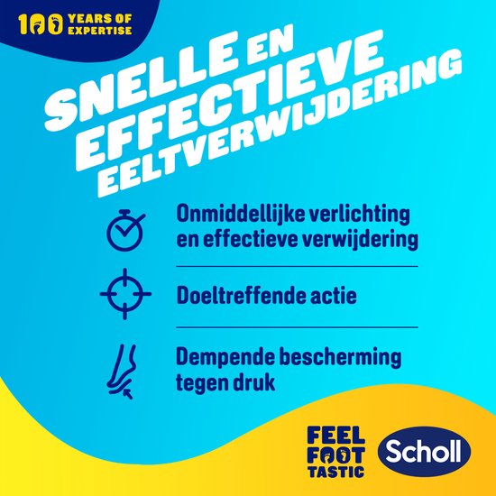 Scholl callus plasters - callus remover - 40% salicylic acid - 4 pack