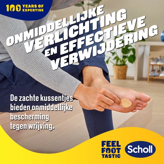 Scholl callus plasters - callus remover - 40% salicylic acid - 4 pack