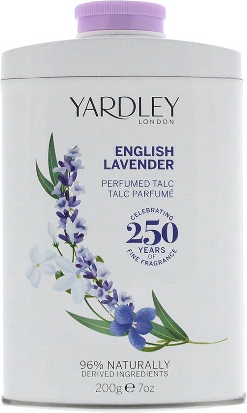 Yardley English Lavender Talcum Powder - 200 g
