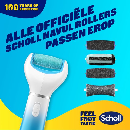 Scholl Velvet Smooth voetvijl - elektrisch en draadloos - eeltverwijderaar - exfoliatie en contour