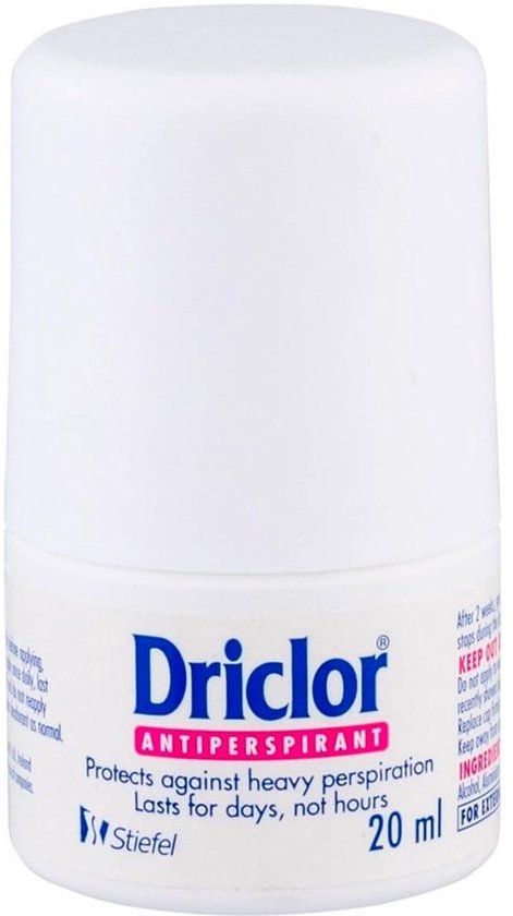 Driclor antiperspirant - roll on - 20 ml