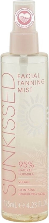Sunkissed facial tanning mist - zelfbruiner Clean Ocean Edition - 125 ml