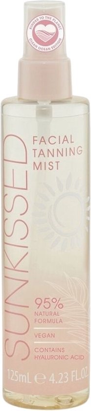 Sunkissed facial tanning mist - zelfbruiner Clean Ocean Edition - 125 ml