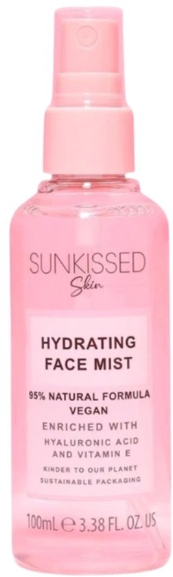 Sunkissed gezichtsspray - hydraterende - vegan - 100 ml
