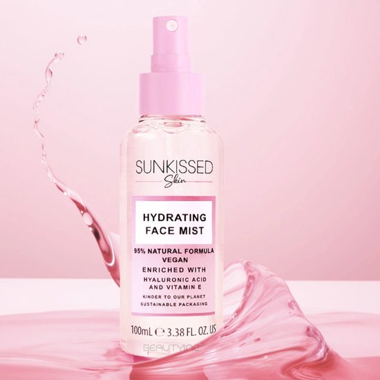 Sunkissed gezichtsspray - hydraterende - vegan - 100 ml