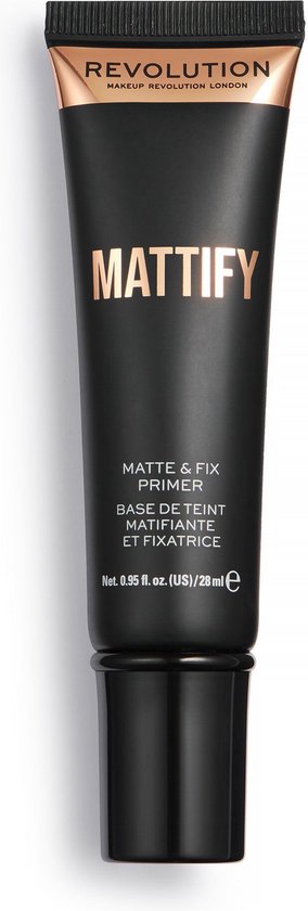 Makeup Revolution Mattify primer - matte and fix - 28 ml