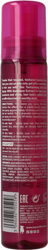 Lee Stafford Beach Babe zeezoutspray - sea salt spray - 150 ml
