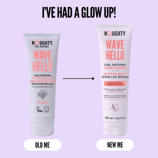 Noughty Wave Hello conditioner - curl defining - 250 ml