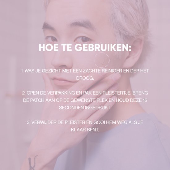 Breakout+aid microneedle patches - voor het gezicht - tegen pigmentvlekken en onzuiverheden - 9 stuks
