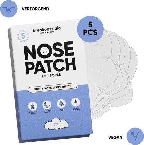 Mee-eter neusstrip - blackhead remover - set van 5