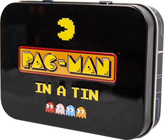 Pac-Man retro gaming handheld - in metalen box