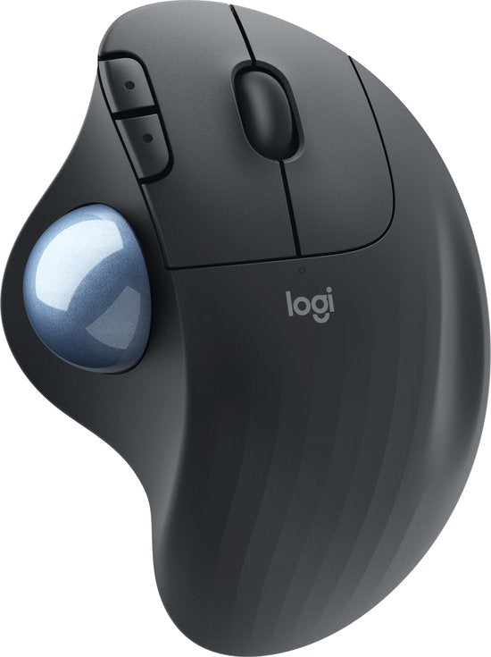 Logitech Ergo M575 for Business muis - draadloos bluetooth trackball rechtshandig - Graphite