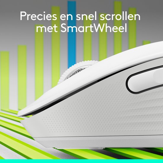 Logitech Signature M650 muis - draadloos - Off White