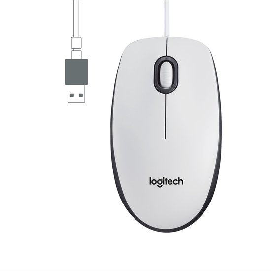 Logitech M100 muis - optisch 1000 DPI - USB
