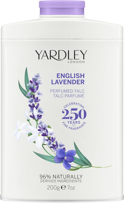 Yardley English Lavender Talcum Powder - 200 g
