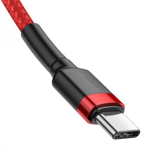 Baseus Fast Charge USB-C naar USB-C Kabel - 2 meter - Rood