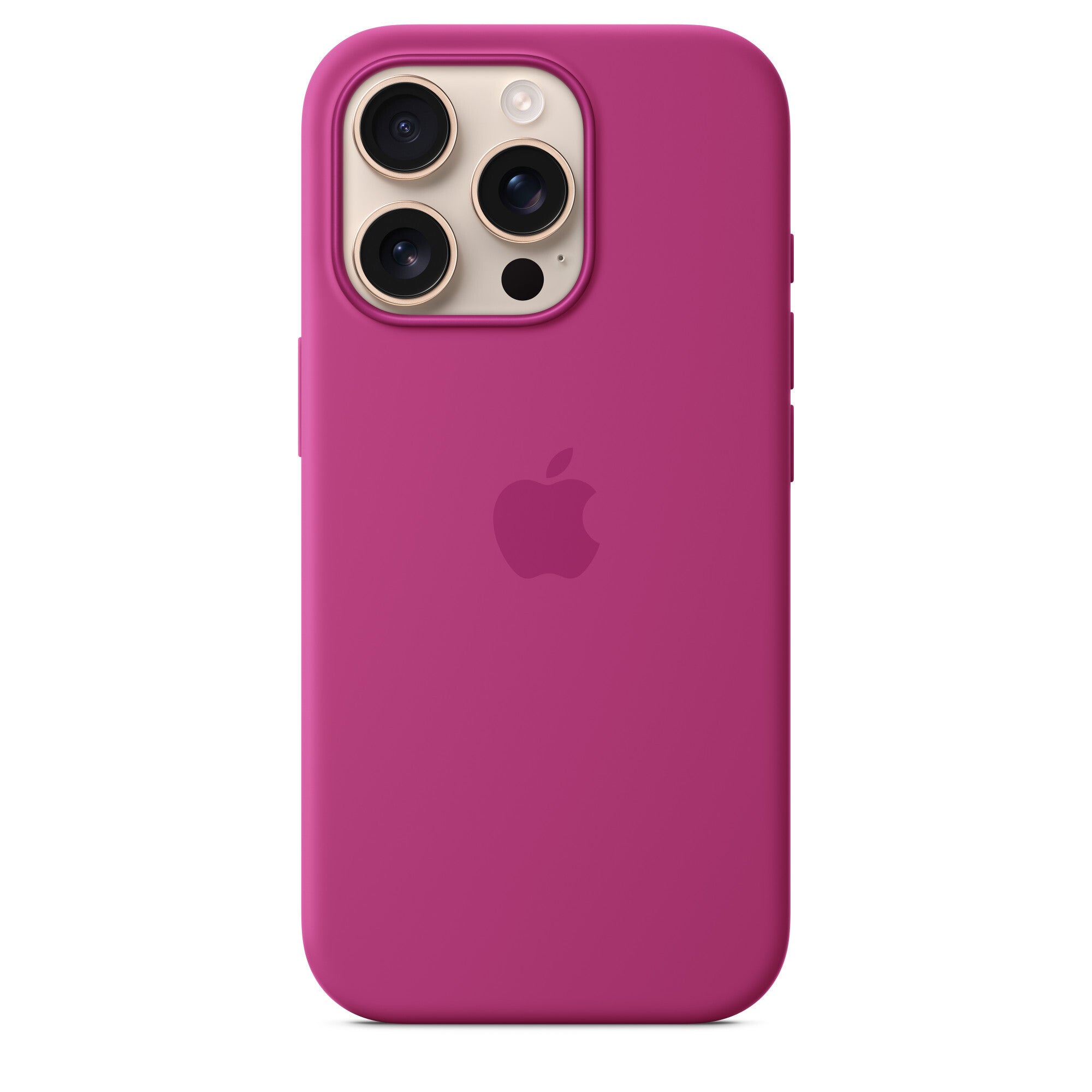 Apple iPhone 16 Pro Silicone Case met MagSafe - Fuchsia